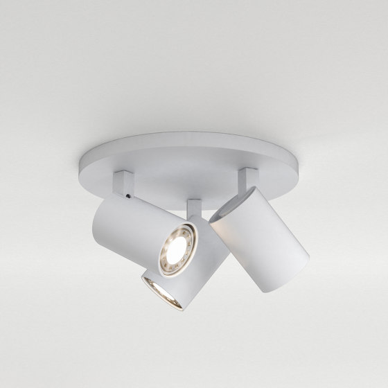 Ascoli Triple Round | Textured White | Ceiling lights | Astro Lighting