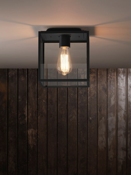Box | Textured Black | Lampade outdoor soffitto | Astro Lighting