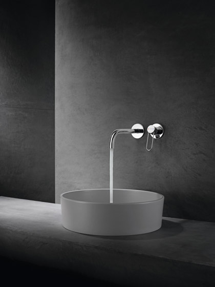 AXOR Uno Single lever basin mixer for concealed installation loop handle wall-mounted 225 | Rubinetteria lavabi | AXOR