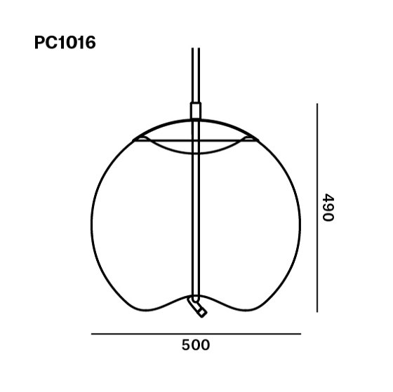 Knot Sfera PC1016 | Lampade sospensione | Brokis