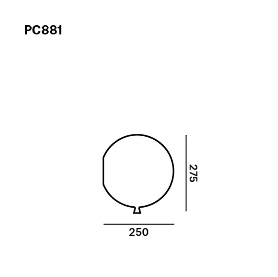 Memory PC881 (matt) | Lampade parete | Brokis