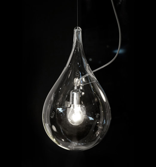 Liquid Light DROP_2 small glass | Lampade sospensione | next
