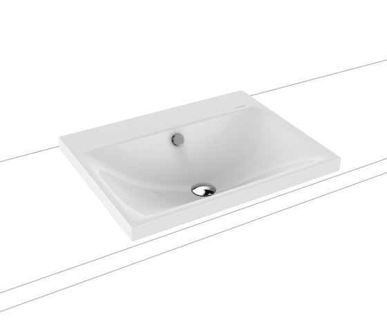Silenio built-in washbasin alpine white | Wash basins | Kaldewei