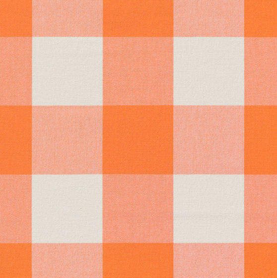 Alpha-Check 2.0 - 347 orange by nya nordiska | Drapery fabrics