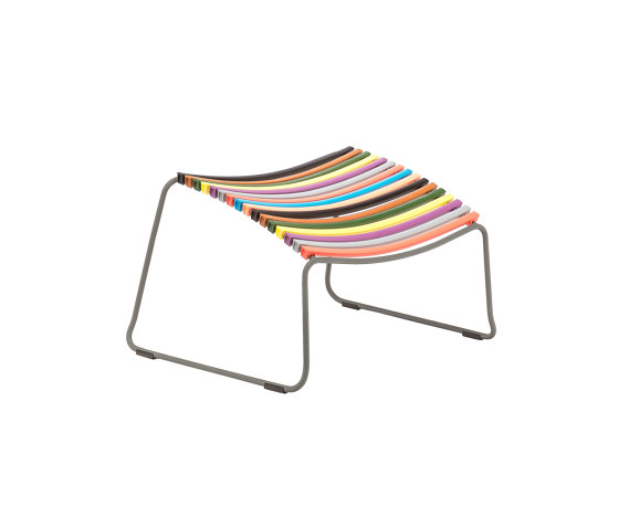 CLICK | Footrest Multi Color 1 | Poufs / Polsterhocker | HOUE
