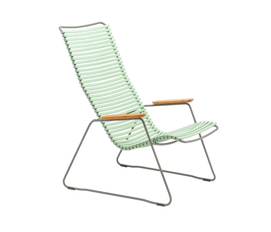 CLICK | Lounge chair Dusty Green | Armchairs | HOUE