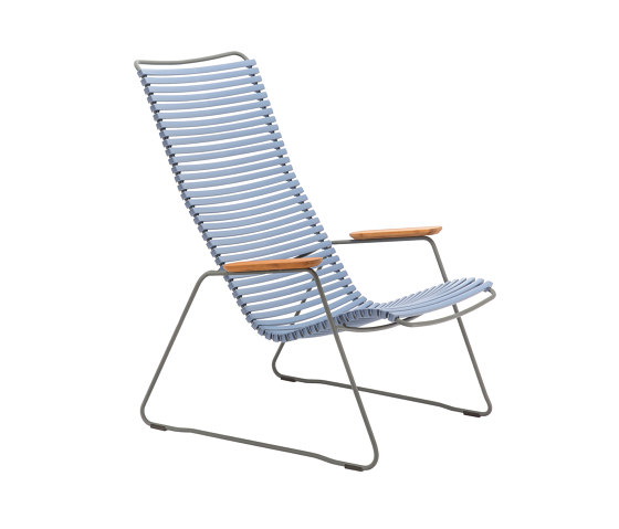 CLICK | Lounge chair Pigeon Blue | Armchairs | HOUE