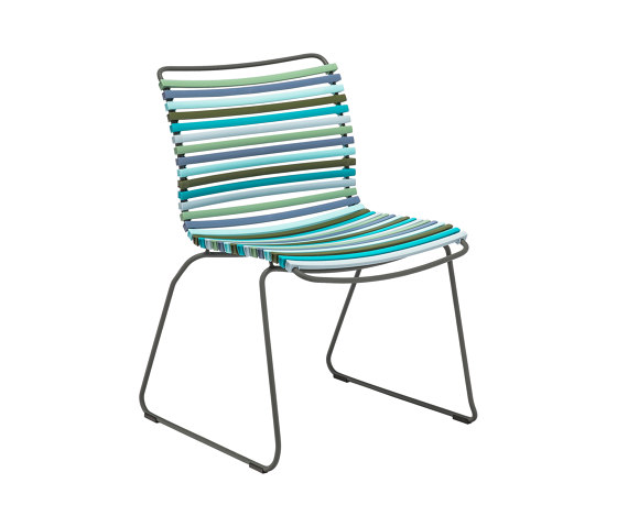 CLICK | Dining chair Multi Color 2 No Armrest | Sedie | HOUE