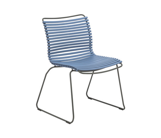 CLICK | Dining chair Pigeon Blue No Armrest | Chairs | HOUE