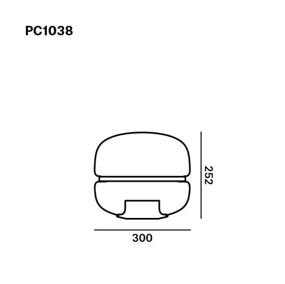Macaron S PC1038 | Lampade tavolo | Brokis