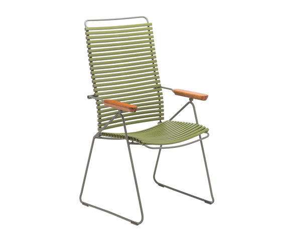 CLICK | Dining chair Olive Green Position chair | Stühle | HOUE