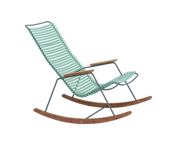 CLICK | Rocking chair Dusty Green | Poltrone | HOUE