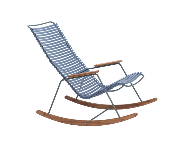 CLICK | Rocking chair Pigeon Blue | Poltrone | HOUE