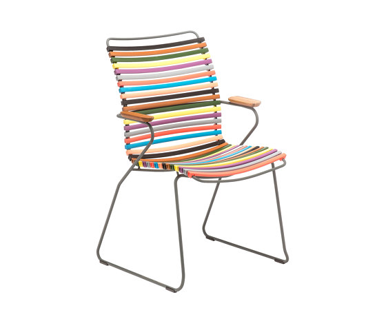 CLICK | Dining chair Multi Color 1 Tall Back | Chairs | HOUE