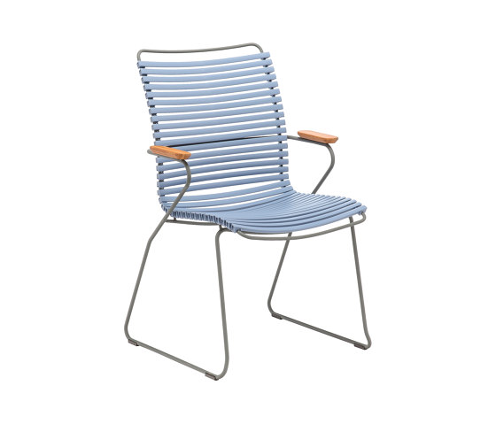 CLICK | Dining chair Pigeon Blue Tall Back | Sedie | HOUE
