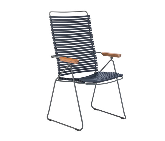 CLICK | Dining chair Dark Blue Position chair | Sillas | HOUE