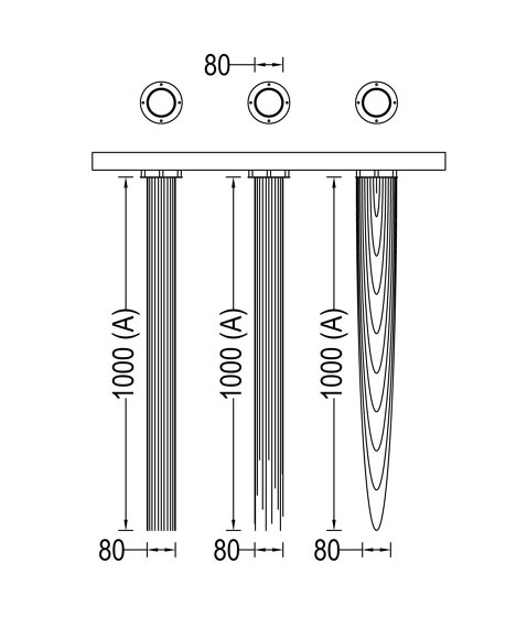 Downlighter Retrofit - 80 Circular Willow | Lámparas de suspensión | Willowlamp