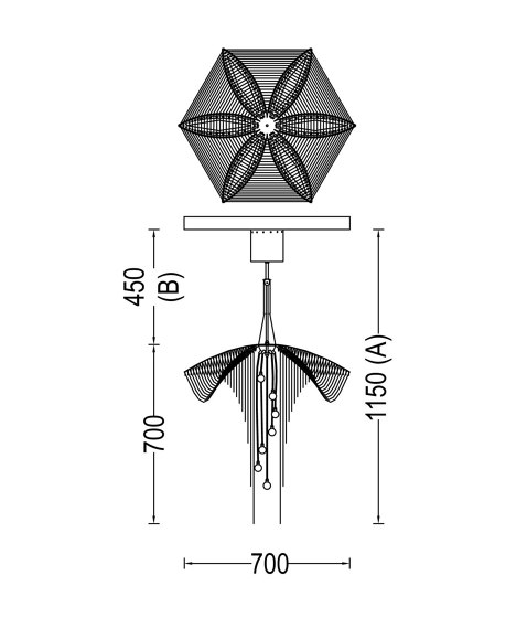 Fuschia - 700 | Lámparas de suspensión | Willowlamp