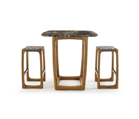 Bungalow Bar Table Marble | Tables hautes | Riva 1920