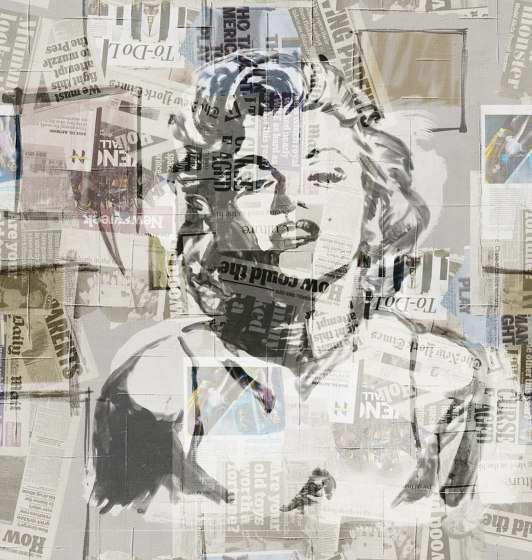 Superstar Graffiti Marilyn | Peintures murales / art | TECNOGRAFICA