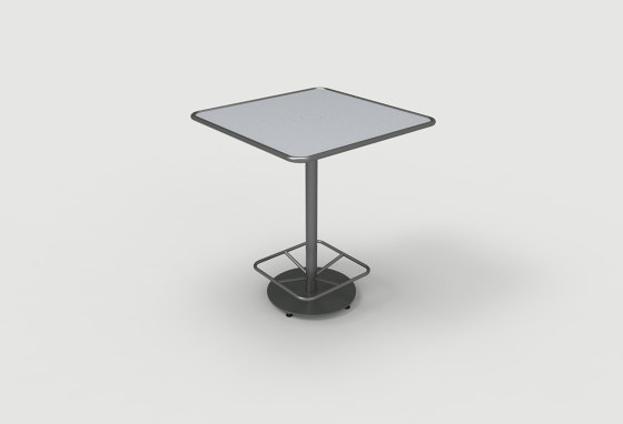 FRT1700-BH-SQ-M1-FS-36-FR Square Bar Height Table | Tavoli alti | Maglin Site Furniture