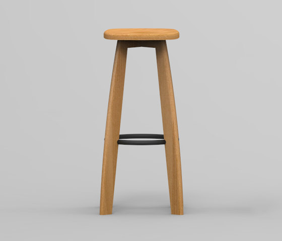 Stone barstool 78 cm high | Bar stools | Quodes