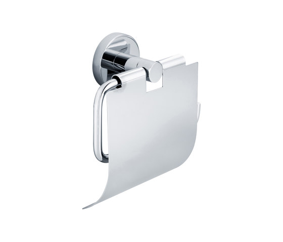 M Line | Toilet Roll Holder With Cover | Portarotolo | BAGNODESIGN