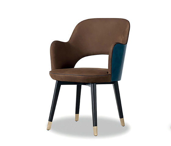COLETTE Chair with Armrests | Chaises | Baxter