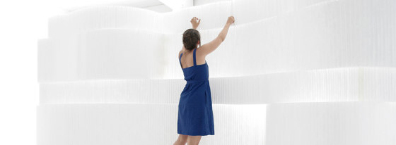 textile softblock | modular acoustic room divider | Privacy screen | molo