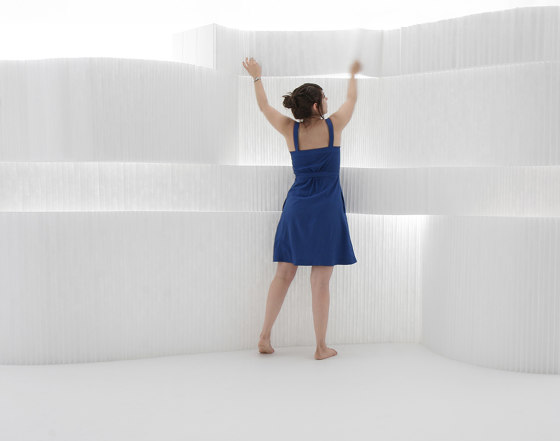 textile softblock | modular acoustic room divider | Privacy screen | molo