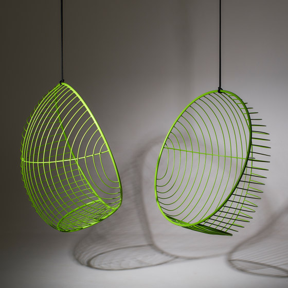 Bubble Hanging Chair Swing Seat - Half And Half Pattern | Balancelles | Studio Stirling