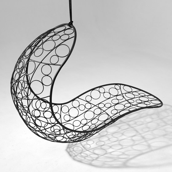 Recliner Hanging Chair Swing Seat - Circle Pattern | Dondoli | Studio Stirling