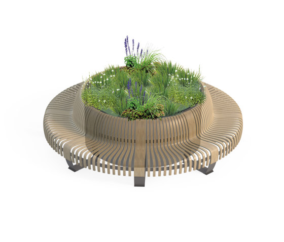 Planter Divider Circle | Pflanzgefäße | Green Furniture Concept