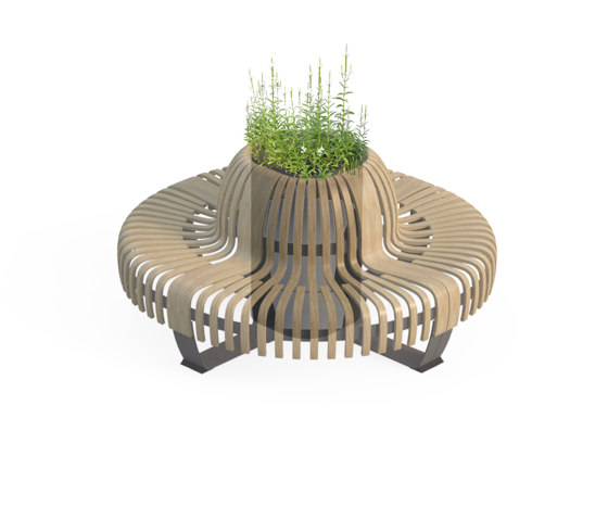 Planter Divider Donut | Plant pots | Green Furniture Concept