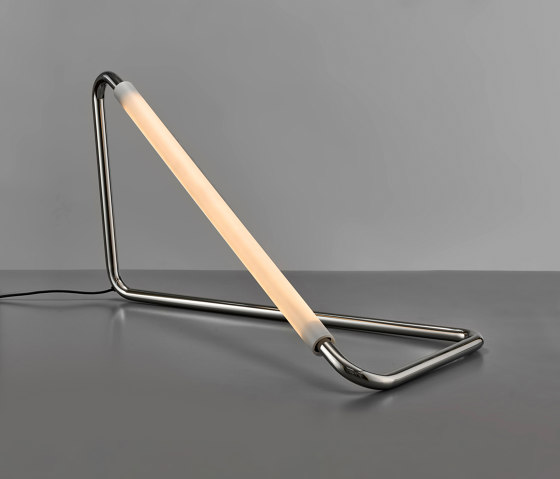 Light Object 001 - LED light, stainless steel finish | Lampade tavolo | Naama Hofman Light Objects