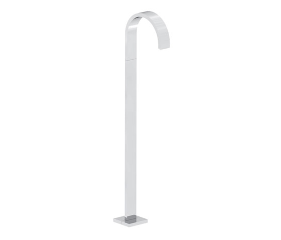 Line | Bath spout, floor-mounted | Bath taps | rvb
