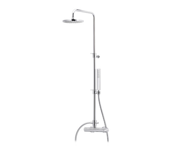 Line | Wall-mounted single-lever shower mixer set | Shower controls | rvb
