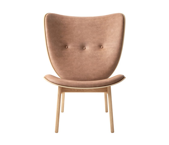 Elephant Chair, Natural / Vintage Leather Camel 21004 | Fauteuils | NORR11