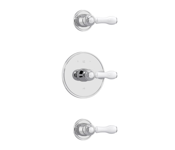 1935 | Concealed shower thermostat with 2 valves | Grifería para duchas | rvb