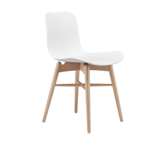 Langue Original Dining Chair, Natural /  Army Green | Sillas | NORR11
