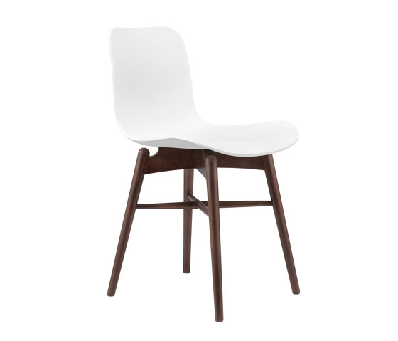 Langue Original Dining Chair, Dark Stained / Gargoyle Brown | Sillas | NORR11