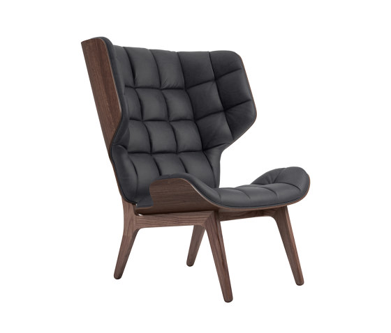Mammoth Chair, Dark Stained / Vintage Leather Anthracite 21003 | Sillones | NORR11