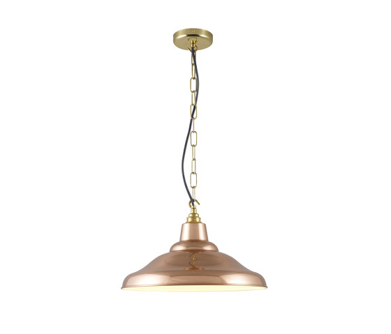 7200 School Light, Polished Copper | Lámparas de suspensión | Original BTC