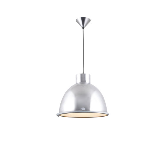Giant 2 Pendant Light, Natural Aluminium with Wired Glass | Suspended lights | Original BTC