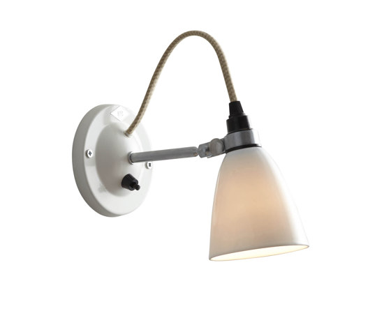 Hector Small Dome Wall Light Switched, Natural | Wall lights | Original BTC