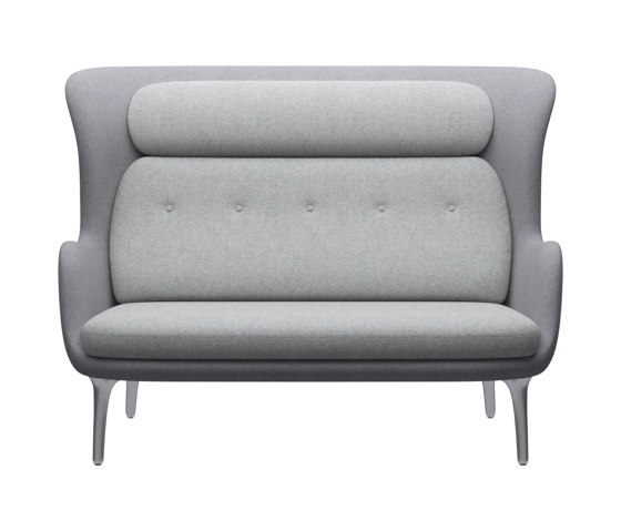 Ro™ | Sofa | JH110 | Brushed aluminum base | Divani | Fritz Hansen
