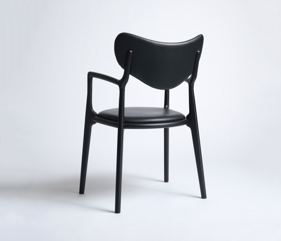 Salon Chair Beech / Black | Chairs | Ro Collection