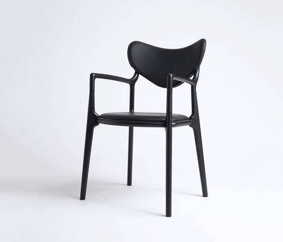 Salon Chair Oak / Black | Chairs | Ro Collection