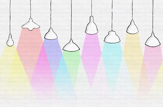 Invasion of the light bulbs | Revestimientos de paredes / papeles pintados | WallPepper/ Group