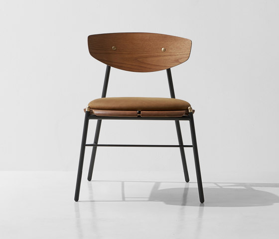 Kink Dining Chair Leather Cushion | Chaises | District Eight